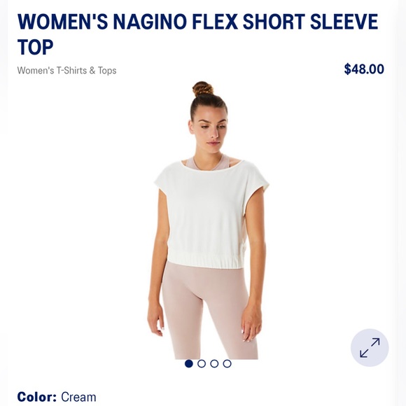 ASICS Nagino Flex Short Sleeve Top - Picture 7 of 8